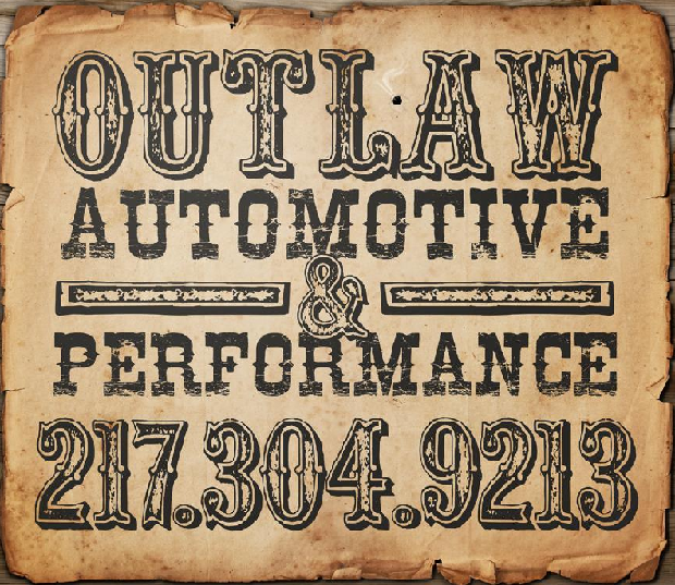 Outlaw Automotive and Performance 217.304.9213